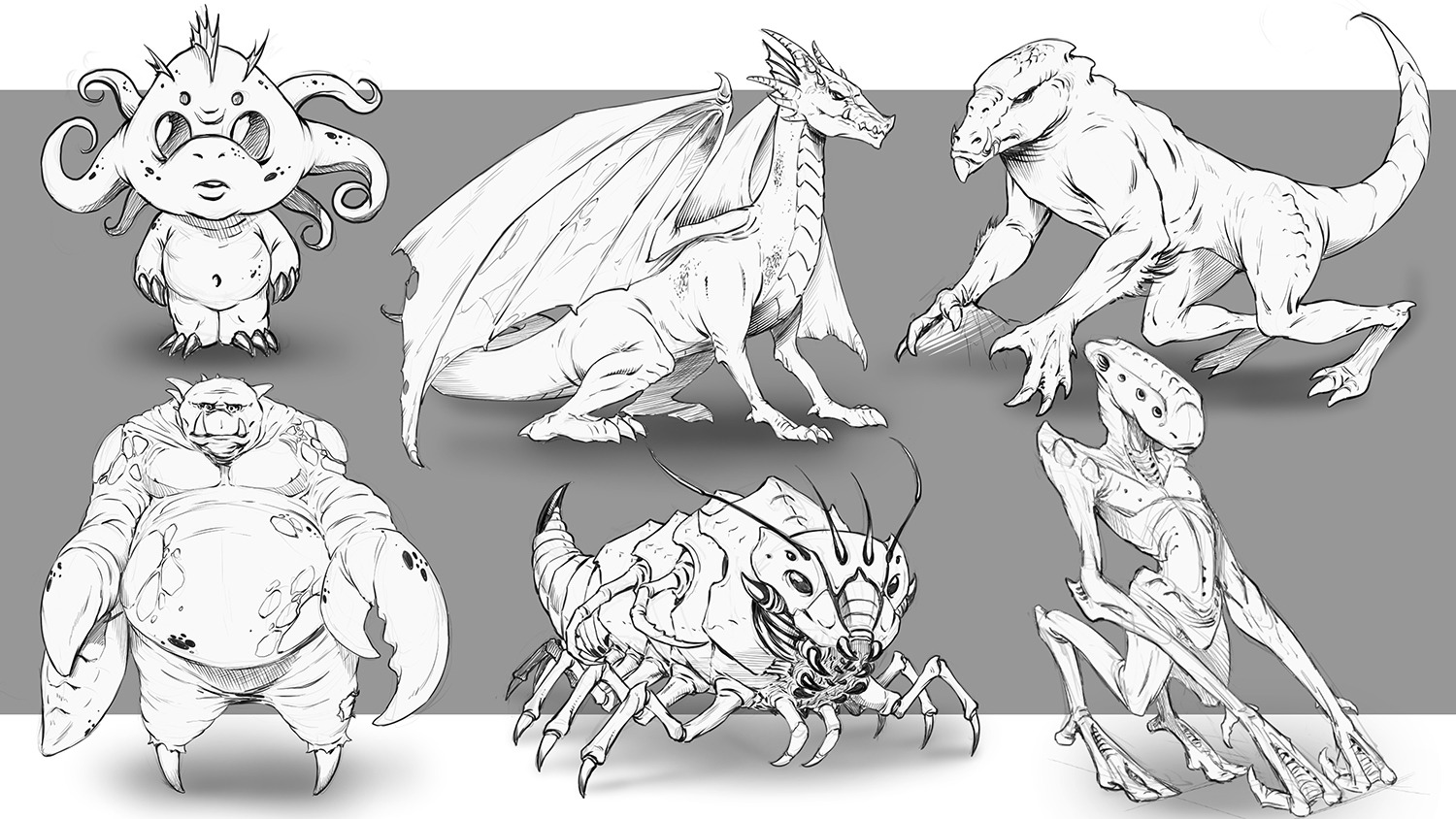 How to Improve Your Creature Design Drawing Step by Step Course