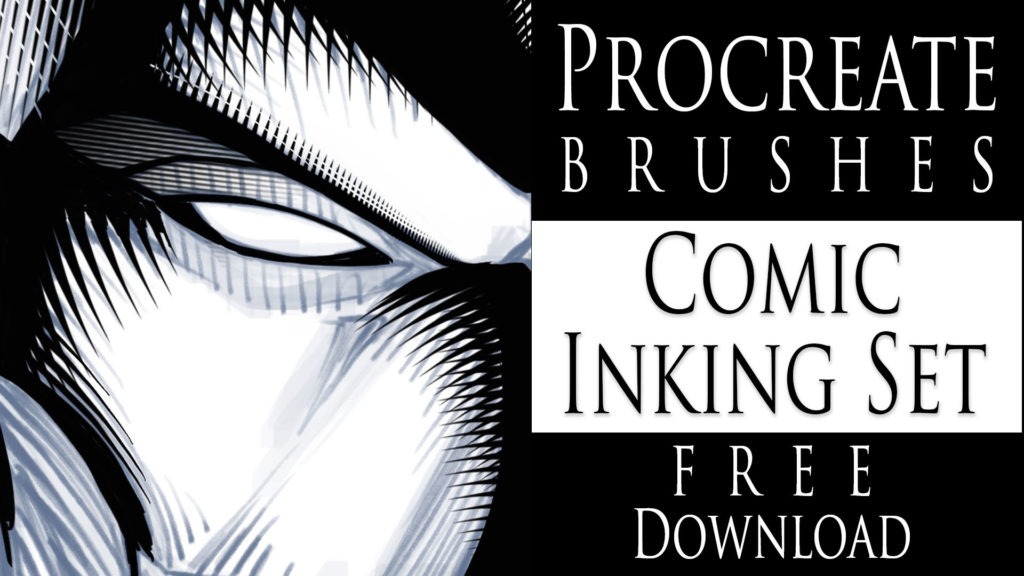 Procreate Brushes Comic Inking Set Free Download Ram Studios