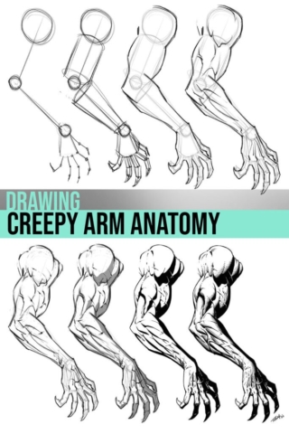 how-to-draw-creepy-arm-anatomy-step-by-step