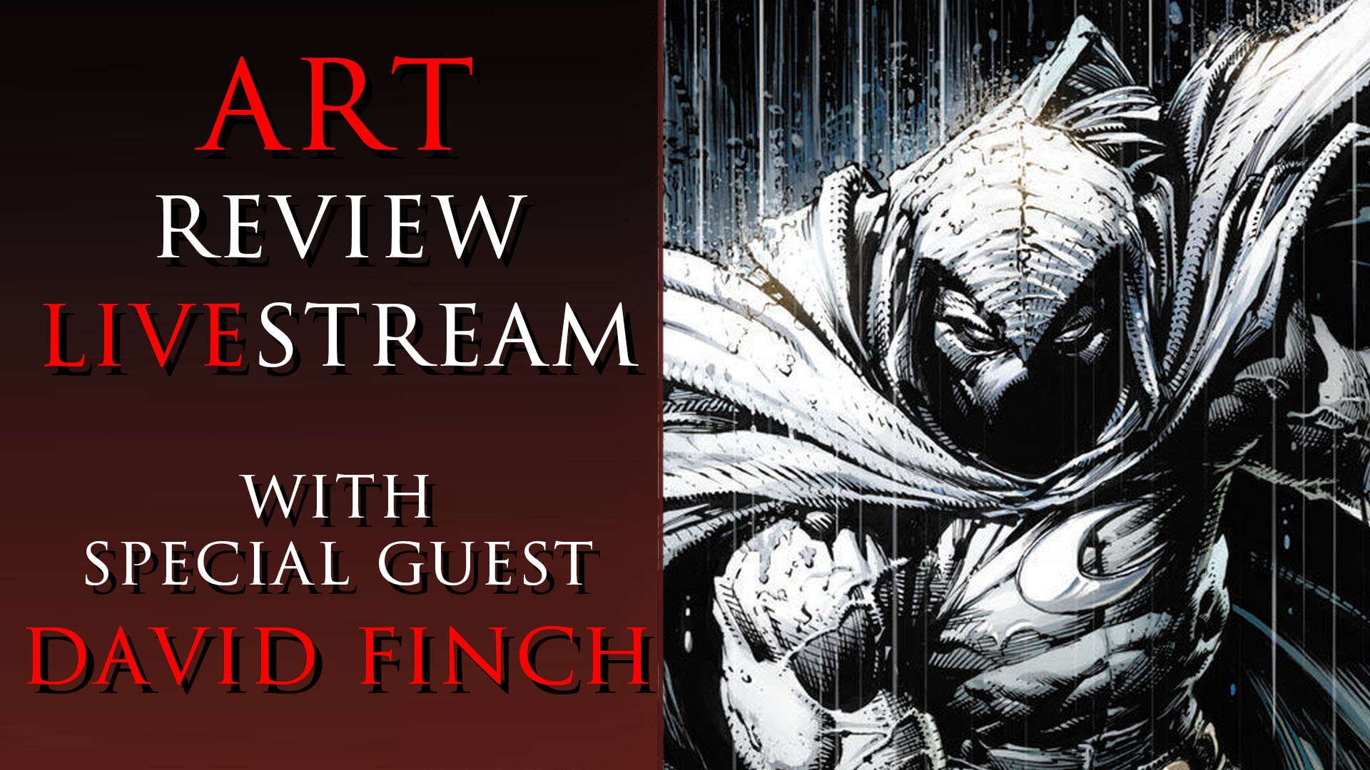 Art Review Livestream with Special Guest David Finch