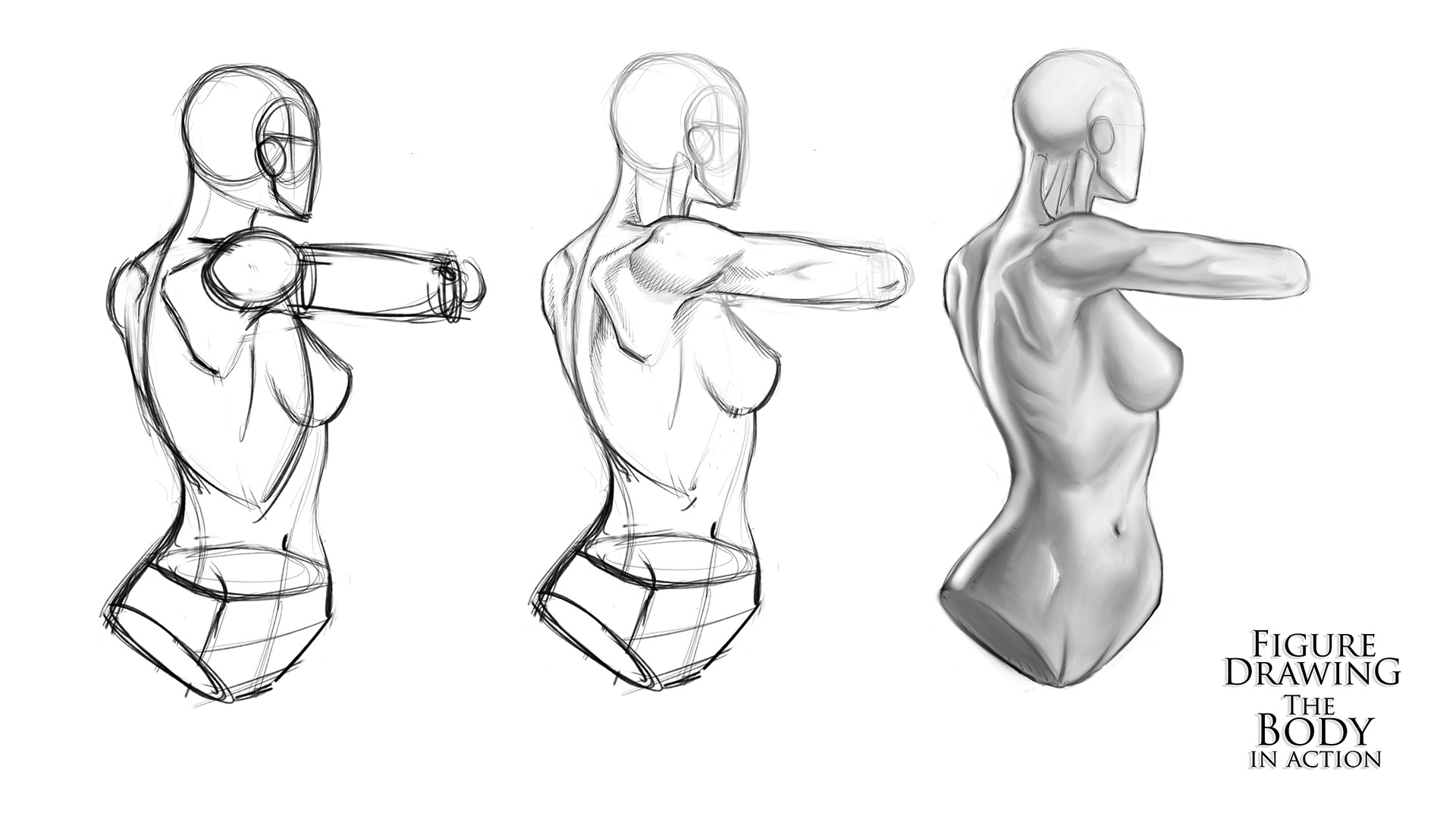 Body structure drawing