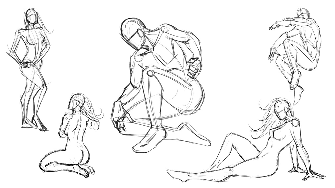 Gestures 1  Human sketch, Human body drawing, Figure sketching