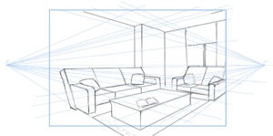 How to Draw Backgrounds in Perspective with Basic Steps - Ram Studios ...