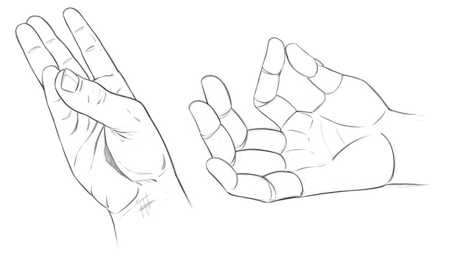Hand Gestures Contour Vector Set Stock Illustration - Download Image Now -  Hand, Gesturing, Illustration - iStock