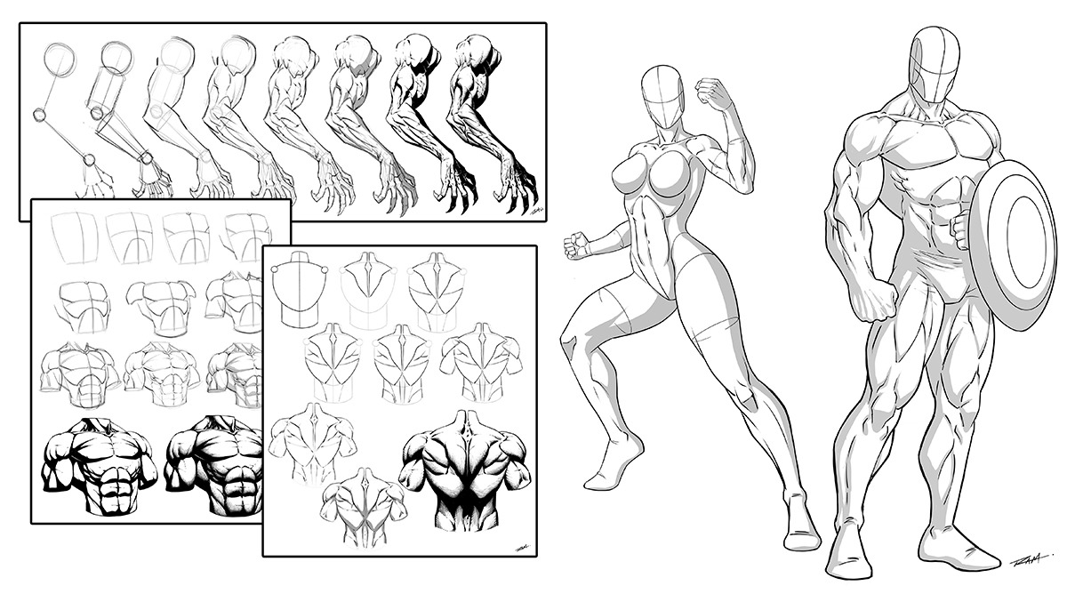How to Draw Stylized Anatomy Cover Image by RAM Web jpeg