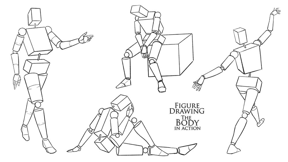 Drawing the Full Figure with Primitive Forms