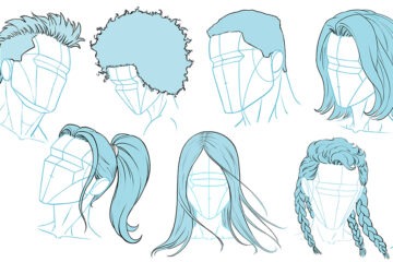 Hair Shape Reference by RAM