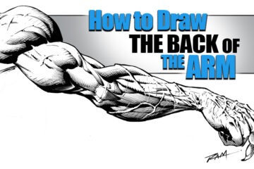 How to Draw the Back of the Arm - Comic Art Style