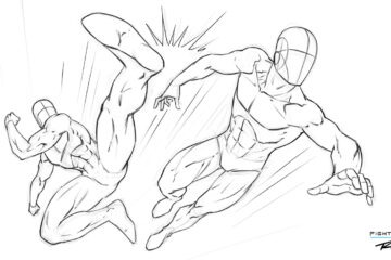 Drawing Fight Poses for Comics