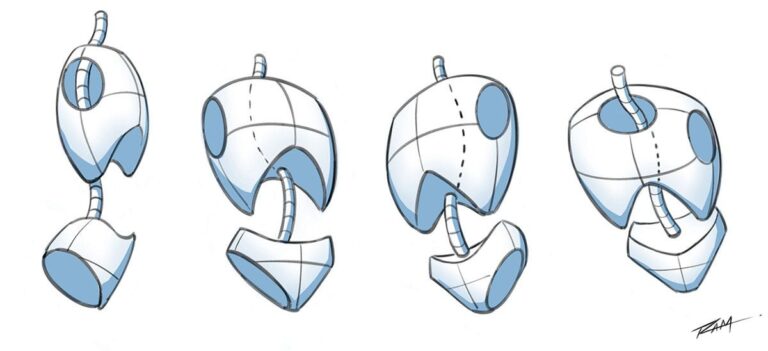 How to Draw the Torso with the Bean Shape Method - Ram Studios Comics