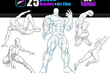 Superhero Pose Pack 3rd Vol.