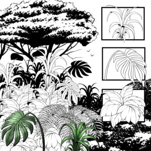 Foliage Brush Pack - Clip Studio Paint